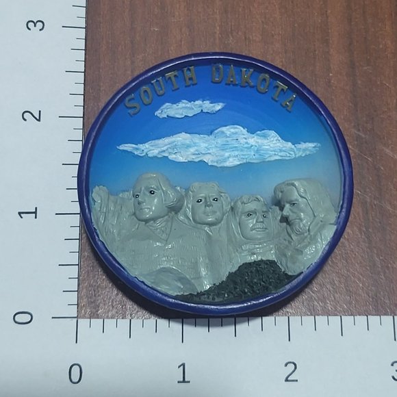 VTG SNCO Miniature Decorative South Dakota Plate & Buffalo Mug Set 1999 - Picture 10 of 12